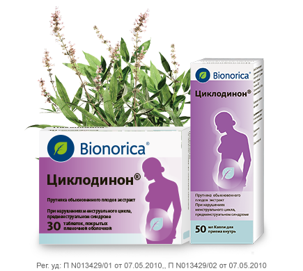 Упаковки Циклодинона®